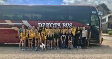 BHSU volleyball team visits Elk Point