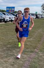 Joe Cross at mile 1 of the Heartland Preview Submitted photo