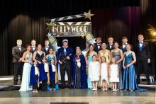 The 2022 Homecoming Royalty Court are, front from left, Huxley Haveman, TJ Podzimek, Tate Twinn, Jenna Sellers, Hadlee Appley and Sutton Streets; middle, Danica Torrez, Josie Curry, Sophia Giorgio, Linley Schmitz, Grace Peed, Ashley Brewer and Lauren McDermott; and back, Ty Trometer, Lucas Hueser, Ben Swatek, King Chace Fornia, Queen Alyssa Chytka, Gunnar Albertsen, Kayden Moore, Dreyden Wagner, Luke Schmitz. Photo by Peterman Sports Photography • photoman@iw.net