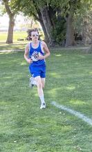 Austin Clercx ran the course in a time of 21:55.86 at the conference meet. Submitted photo