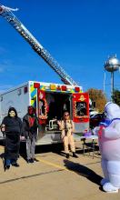 The Para 911 group received first place for their trunk or treat. Submitted photo