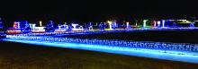The City of Elk Point has put up lights at Heritage Park. The lights will remain up until Jan. 9. On Dec. 17, a celebration will take place in the park with a horse drawn carriage and visits with Santa Claus all from 5 p.m. to 8 p.m. The rides are free. People are welcome to walk through the park and see all the lights. Photo by Shannon Jost • timesleader1@gmail.com