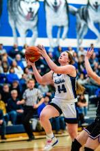 Josie Curry had 5 points against Beresford Feb. 10.