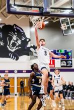 Issac Bruns led the team with 25 points against Canton and Tea Area to help lead the team into the SoDak-16. Photo by Peterman Sports Photography • stevepeterman5@gmail.com