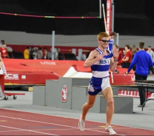 Joe Cross won the 3200m overall title with a time of 10:03.25. Photo courtesy of Steve Cross