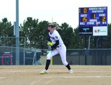 Rachel Voegeli pitched for the Panthers. Photo by Kelly Riibe • times2reporter@gmail.com