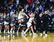 Dakota Valley boys basketball head coach Jason Kleis was named Coach of the Year. Photo courtesy of SDPublic Broadcasting