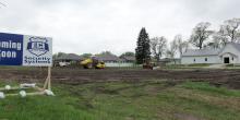 ECI Systems is erecting a new building at 1004 River Drive. Dirtwork has begun at the new property. Photo by Beth Sherard-Hutcheson times1reporter@gmail.com