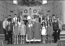 Saint Teresa holds Confirmation