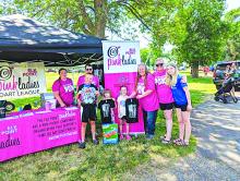 The Elk Point Pink Ladies held their 2nd Annual Pink in the Park on June 3. They had various activities for children including games and a T-shirt thawing contest. They also hosted a vendor fair and food trucks for the adults. Submitted photos
