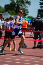 Joe Cross placed 4th in the 1600m run and 2nd in the 3200m run at the State A Track Meet May 25-27.
