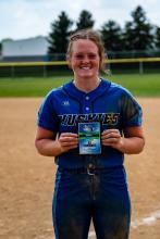 Senior Josie Curry was named to the Class A State All-Tournament team. Photo by Peterman Sports Photography stevepeterman5@gmail.com