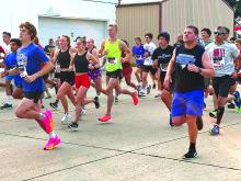 The Sue Lulf Memorial Run kicked off Jefferson’s Days of ’59 festivities on Saturday, July 15. They had a total of 185 people register for the event. Submitted photo