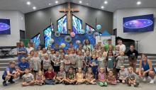 Elk Point United Parish had their 2023 Vacation Bible School on Sunday nights at 5:30 p.m. for four weeks. They started July 16 and will end August 6. The theme for VBS was “Stellar” and the emphasis was on spreading Jesus’ light. EPUP is grateful for the kids for coming and all the help to make it a success.