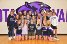 DVHS Student Council for 2023 is front from left, Ashley Jelkin, Coryn Kimbell, Valerie Norby, Ella Schmiedt, Marissa Loe and Josie Hall; Reagan Granstrom, Gracie Hamilton, Sophie Meyer, Ashlynn Stusse, Grace Meyer, Aneesa Yuusuf, Avry Trotter and Noah Graham; and back, Mr. Schmidt, Suri Uhl, Sophie Tuttle, Sammy Kimbell, Emersen Mead, Cooper Bernard, Asher Pfeifer and Isaac Klemme. Not pictured are Nick Hansen, Megan Poulsen, Claire Hemmingsen, Cooper Orr, Owen Oberg, Abigail Burhoop and Macie Poulsen. Pho