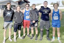 The Elk Point-Jefferson senior cross country runners ran their last race at Regions in Canton on Oct. 11. They were, from left, Dean Harkness, Tyler Lagge, Aiden Jansen, Isaiah Love, Ethan Brown, Jayse VandeVegte. Submitted photo