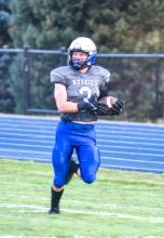 Jacob Gale had 3 rushing touchdowns for the Huskies Sept. 29.