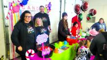 Peoples Bank had a “Candyland” station for North Sioux City’s Trunk or Treat on Oct. 29. Photo by Kelly Riibe • times2reporter@gmail.com