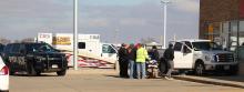 Elk Point Police and Ambulance Department and the Union County Sheriff’s Department responded to an incident Friday, Oct. 27 at an Elk Point gas station. Photo by Beth Hutcheson • times1reporter@gmail.com