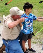 Norb Ruhland has been teaching archery for different age groups at Adams Homestead and Nature Preserve for approximately the last six years. He helped develop the archery range into what it is today. Because of this dedication, Ruhland received the National Shooting Sports Award. Submitted photo