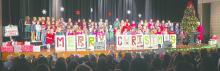 The Dakota Valley kindergarten classes opened up the elementary’s holiday concert week on Monday, Dec. 11. Photos by Kelly Riibe • times2reporter@gmail.com