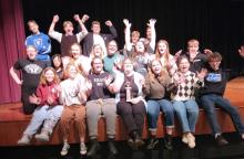 The Elk Point-Jefferson One Act cast consists of Libby Wright, Chloe Bonnema, Samantha Marx, Megan Monkvold, Tessa Mollet, Ella Ketchelos, Austin Clercx, Aiden Clercx, AnnaBeth Porter, Teagan Mollet, Carter Heckathorn, Terence Bintz, Levi Stultz, Camden Hartje, Natalie Wells, Aaron Coyle, Thomas Hemmingstad, Nadia Quiring, Kaymarie Spalding and Adara Nuno. Submitted photo