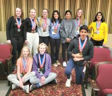 Dakota Valley Science Olympiad participants