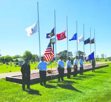 American Legion Post 134, VFW Post 915 and Auxiliary, Boy Scouts, and the Elk Point-Jefferson music department participated in services held at St. Peter’s Catholic Church in Jefferson and at the Elk Point Cemetery on May 27, 2024.