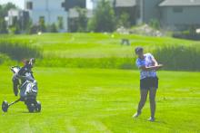 EPJ’s Madison Buenger tied for 18th at the 2024 South Dakota girls state golf meet. EPJ’s Natalie Wells placed 38th at Bakker Crossing golf course in Sioux Falls for the 2024 girls state golf meet. Golf photos courtesy of SDPB.