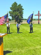 North Sioux City Two Rivers American Legion Post #319 held Memorial Day services at McCook Cemetery and Civil Bend Cemetery on May 27, 2024. Submitted photos by Deanna Jacobs.