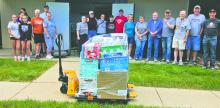 Due to recent flooding in McCook Lake, Siouxland, Jefferson and beyond many area locations were set up to provide help to those in need. Riverside Lutheran Church, in Sioux City, served as a hub and volunteer spot and this photo was taken during the last week of June 2024. Submitted photo