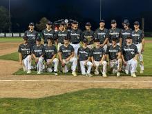 Dakota Valley 16U VFW roster advanced to state on July 28, 2024 after beating Volga twice in regional play. Back row from left: Colby Mullen, Micah Dembowski, Grady Ramos, Will Schnabel, Jack Wiese, Sterling Schauff, Vincent Hoffman, Jackson Shoulders, and Tate Cornelson. Front row from left: Bryce Anderson, Aiden Limbeck, Ethan Seaton, Jack Pick, Reid Huber, Jack Jones, Noah Graham, and Andrew Derochie. Submitted photo