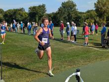 Jack Brown, a DV senior, blew away the competition in his 5K race on September 17, 2024. Photo by Kelly Riibe • times2reporter@gmail.com