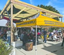 Many gathered at Jefferson Beer Supply to celebrate Oktoberfest on September 21, 2024. See more photos on page 14. Photo by Kelly Riibe • times2reporter@gmail.com