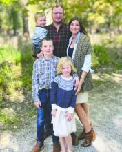 Patrick Greenwood is seen in this photo with his wife Alicia, oldest son James, daugher Rosie and youngest Mickey. Submitted photo