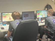 Owen Norby and Nathan Rathgeber, both DV juniors, were victorious in their Mario Kart matches for week #6 of high school esports in South Dakota. Submitted photo