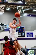 Senior Luke Bruns scored 24 points in the Panther’s home game on January 4th.