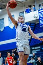 Ashton Fairbanks had 13 points in the home basketball contest on January 7, 2025.