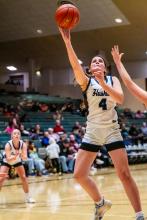 Ashley Brewer looks to score for EPJ on Saturday, January 18, 2025.