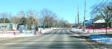 The gates will remain open on Northshore Drive now that demolition and removal is complete. Motorists are asked to use extra caution while using the road. Photo by Kelly Riibe • times2reporter@gmail.com