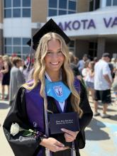Abigail Burhoop, a recent DV graduate, is a semifinalist for the US Presidential Scholars Program for 2025.