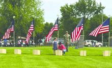 Memorial Day services were held at Elk Point Cemetery, honoring the men and women who lost their lives while serving in the U.S. military. 