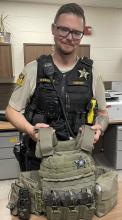 Union County Sheriff's deputies now have Level IV ballistic plate armor, part of a major gear upgrade made possible by the FBI and Deputy O’Mahoney’s initiative. O’Mahoney led the effort to secure the equipment, coordinating with federal partners to ensure the department received the advanced protective gear. Submitted photo