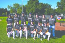 Front row from left: Jack Jones, Jack Pick, Noah Graham, Jackson Shoulders, Ethan Seaton, Tate Cornelsen. Back row from: Caleb Deist, Grady Ramos, Sterling Schauff, Will Schnabel, Vincent Hoffman, Jack Wiese, and Stan Schauff. More on page 6. Photo by Peterman Sports Photography • stevepeterman5@gmail.com