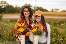 Visitors will gather for a “Fall Into Fleurish” event Sept. 20–21 at Fleurish Flower Farm near Elk Point, S.D., where rows of fresh blooms offer a hands-on farewell to summer. Submitted photo