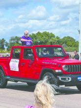 Sara Eckhoff was the Grand Marshall for the 2025 DV homecoming parade.