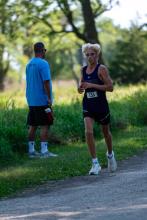 Jamison Gould was the 2025 DV Invite 5K varsity champion for the boys.