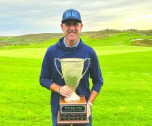 Joshua Wendling, of Jefferson, SD, won the Senior Jividen Cup and Siouxland Senior Player of the Year for golf over the weekend of October 4, 2025. Submitted photo