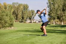 Ben Akin had a great golf season for the Huskies and qualified for the 2025 state golf meet. Submitted photo