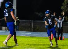 Beau Schmitz had 2 touchdowns for EPJ on Friday, November 7, 2025.